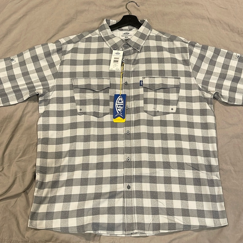 AFTCO Buffalo Bill Button Up Flannel Size XL